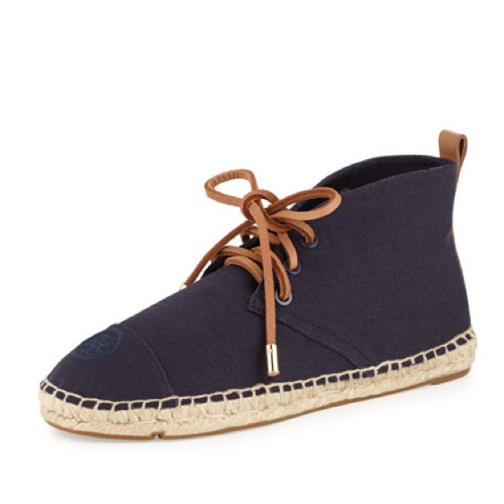 Tory Burch Navy Blue Shoes